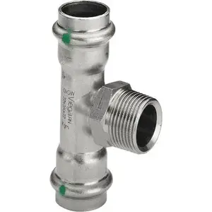 Тройник VIEGA из нержавеющей стали 28 x 3/4 x 28, полированный, модель 445997