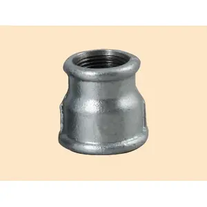 Муфта редукционная Hydroland 1" x 3/4" оцинкованная чугунная