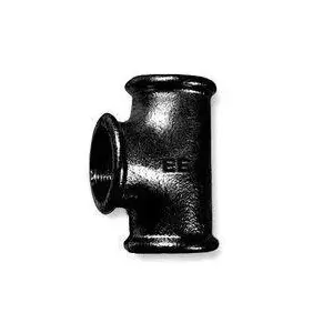 Tee reducer Opal 130-38S, black, B1 2x6/4x2"