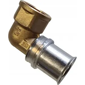 Уголок WAVIN 25x3/4 PEXAL TIGRIS M5 (4064228) — соединитель труб 25 мм на 3/4"