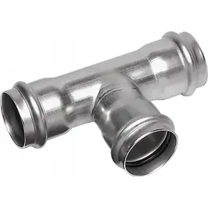SANHA Nirosan тройник прямой 90° из нержавеющей стали d28 (модель 6913028)