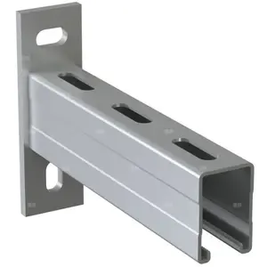 Mounting bracket Niczuk MH2.5 console 41x62x2.5 mm with foot, length 800 mm