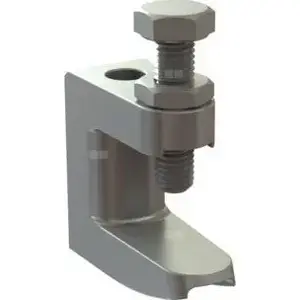 Cast iron load-bearing clamp Niczuk with 11 mm through hole