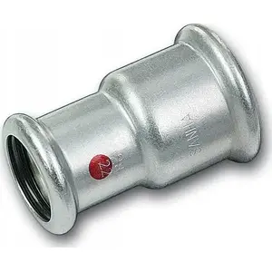 Редукционная муфта SANHA SANHA-THERM C-Stahl d28x22, пресс-фитинг медь-сталь