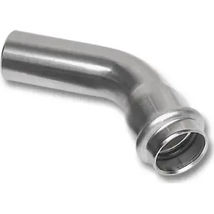 Отвод SANHA SANHA-NIROSAN-Stahl 45° однораструбный d35