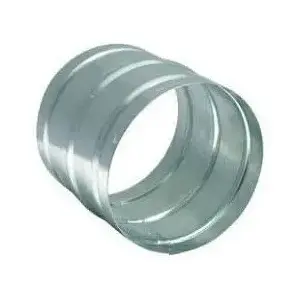 SpiroFlex 125 mufa (oc) — duct connector for Ø125 mm ventilation ducts