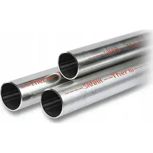 Steel pipe SANHA SANHA-Therm carbon steel externally galvanized d28×1.5, 3 m length