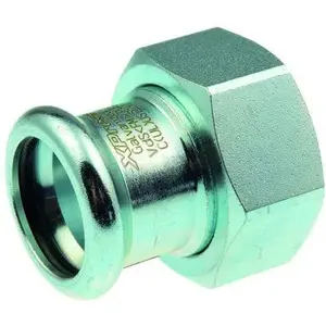 KAN-therm presēšanas tērauda redukcijas savienotājs 35 x 1" BSP (modelis 6340576)