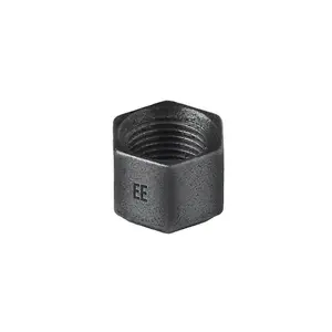 Шестигранная заглушка ODLEWNIA 3/4″ черная модель 43, вес 0.082 кг