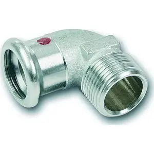 SANHA SANHA-THERM C-сталь 90° отвод переходной d22×3/4 GZ