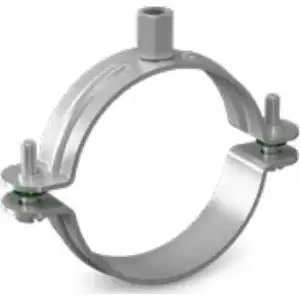 Pipe clamp Niczuk Obejma DUO 3 BK (85–91) for 85–91 mm pipes