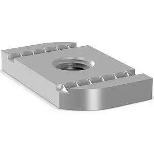 Niczuk rectangular serrated nut M12 for MG MF MH profiles