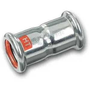 Savienojums (mufa) SANHA Therm Industry 18 mm industriālajiem cauruļvadiem, priekš vara/ tērauda