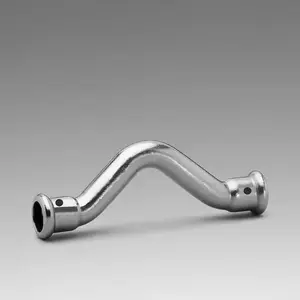 Copper-coated steel press fitting SANHA THERM C-Stahl d22 for heating systems