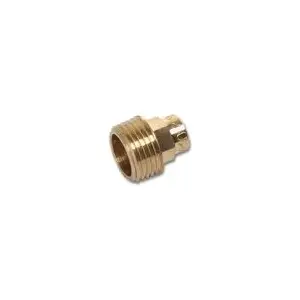 Бронзовый комбинирующий ниппель SANHA 4243G GZ 22 мм x 1/2" (наружная резьба)