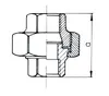 ODLEWNIA коническая муфта 1½″ модель 54 Photo 2