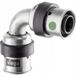 Отвод 90° VIEGA из нержавеющей стали 20×90 мм (модель 729851)