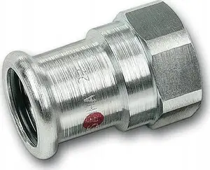 Переходная муфта SANHA THERM C-Stal d35×1 1/2 G (сталь/нерж.)