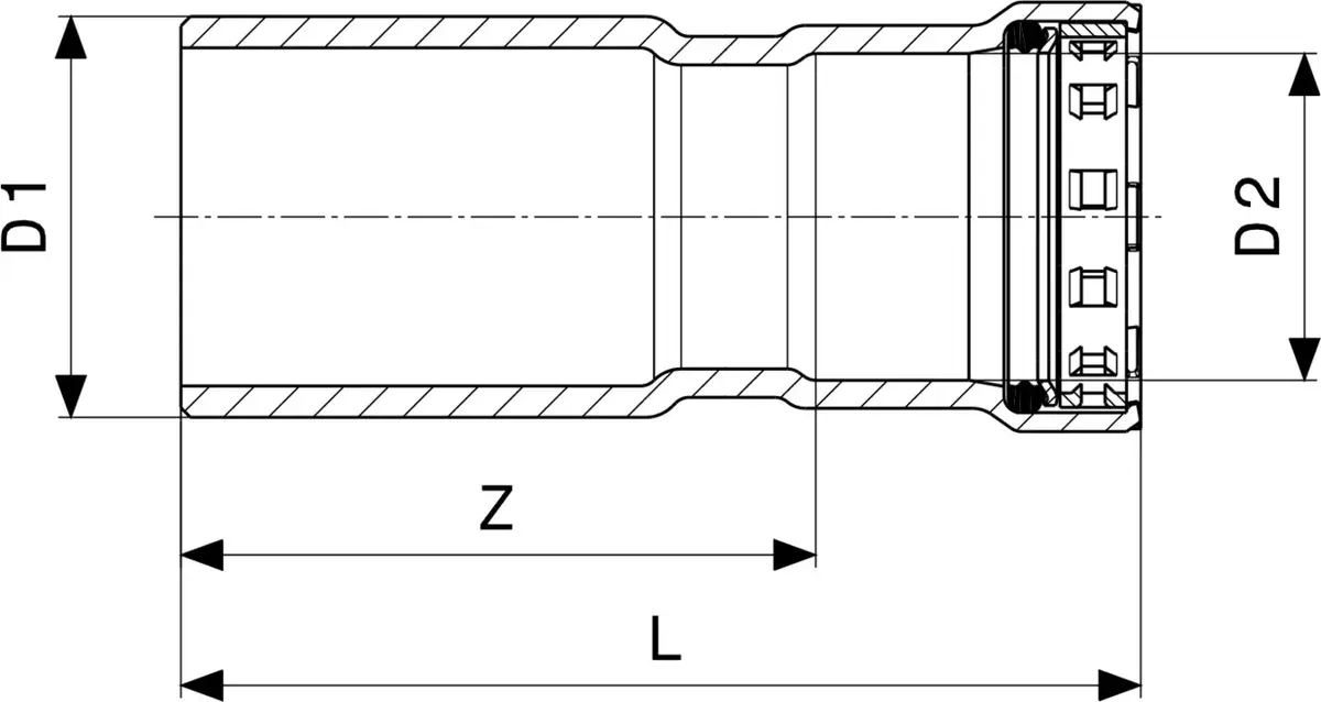 VIEGA Viega 4215.1 steel fitting Photo 3