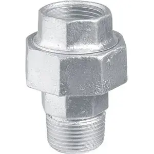 Соединительная муфта INVENA 1/2" черная двузłączка (модель 41059103)