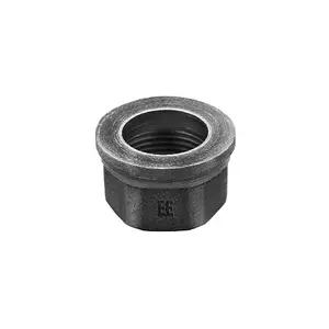 Соединительный наконечник ODLEWNIA 51OR-25-CZARNA — 1" чёрный без фланца, вес 0.097 кг