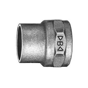 Conex vara savienojuma mufa 15x1/2" priekš lodētiem un vītņotiem savienojumiem, modelis 4270G015004000