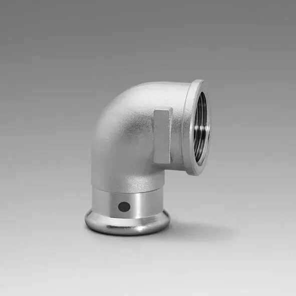 Līkums 90° presējamais SANHA SANHA-THERM C-Steel