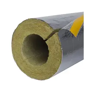 Трубная изоляция Paroc Section Alucoat T, минеральная вата, 30 мм, Ø54 мм, длина 1,2 м