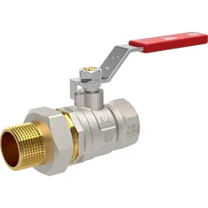 Ball valve ARCO Zawór kulowy prosty półśrubunek 1GW-1 1/4GZ dźwignia Inox SENA VA30