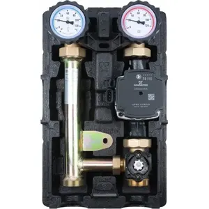 Sūkņu grupa Afriso MK DN25 ar 3-virzienu maisīšanas vārstu un Grundfos UPM3 HYBRID 25-70 sūkni