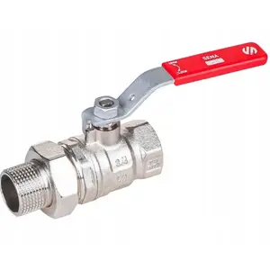 Кран шаровой ARCO VA30 754206 нержавеющая сталь рычаг прямой 1 1/4" внутр. – 1 1/2" наруж.