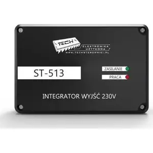 Izvadu integrators TECH ST-513 230V melns