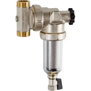Magnetic dirt separator with filter and swivel head for central heating Samee T 5