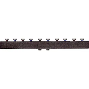 Distribution manifold Afriso KSV 125-5 for heating systems, up to 70 kW, 5 circuits