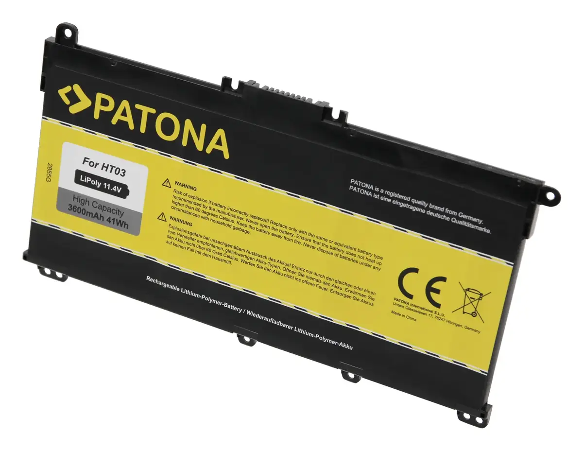 Battery PATONA PT2855 for HP 15‑CS / 17‑BY Photo 2