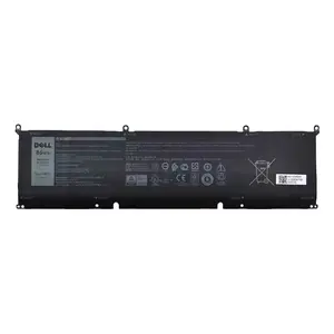 Battery for Dell Precision 6‑cell 86 Wh Lithium‑Ion (7167 mAh) — Black