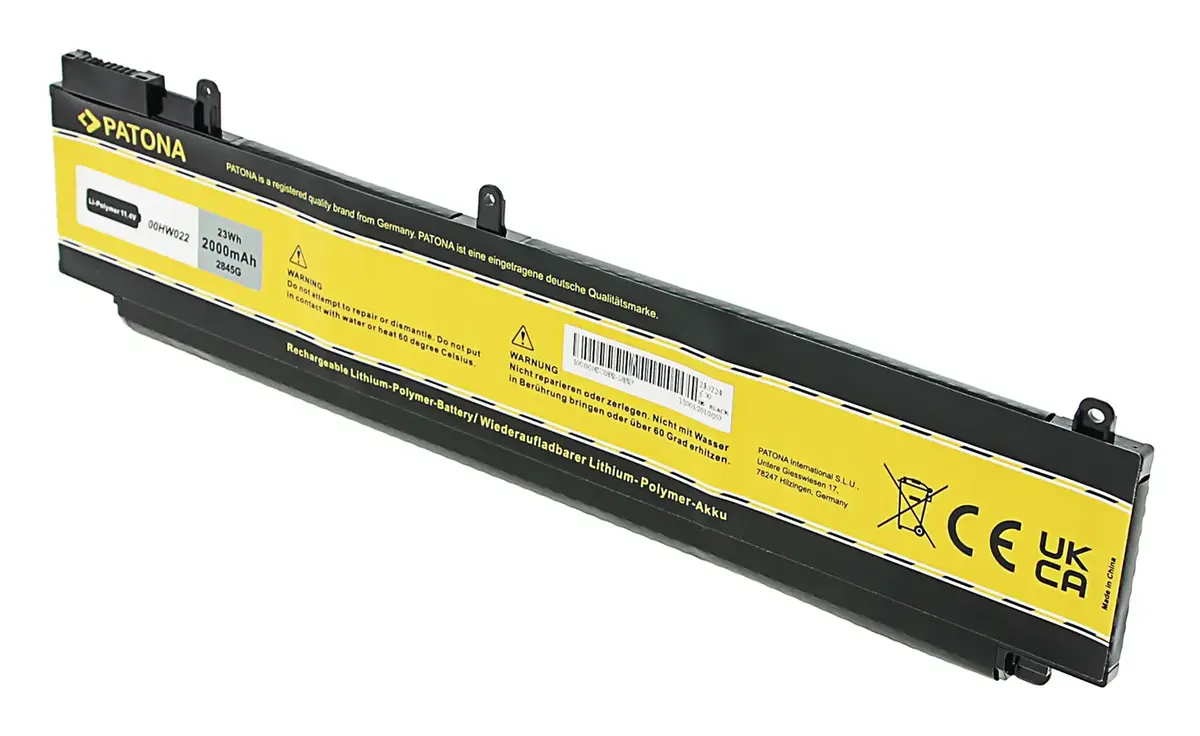 Аккумулятор PATONA 2845 для Lenovo ThinkPad T460s/T470s Photo 2
