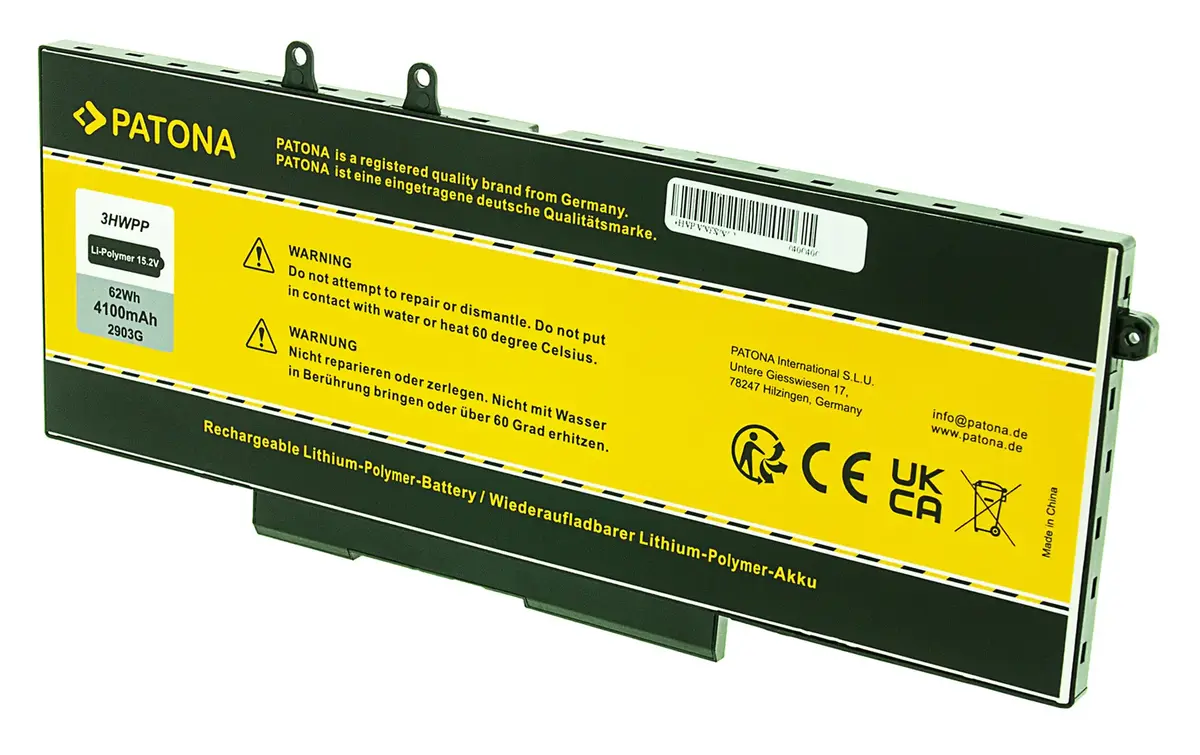 Аккумулятор PATONA 2903 для Dell Latitude/Precision Photo 2