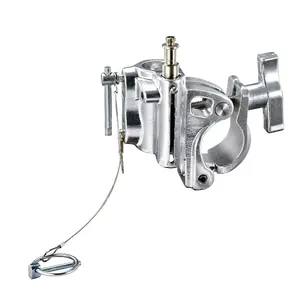 Зажим для фона Avenger Manfrotto Barrel Clamp T-Knob, серебристый, 950 г