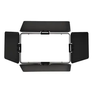 Snapgrid for Amaran Pano 60c Barn Doors by Feeby — Black, 287×186×30 mm