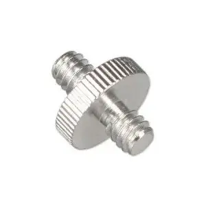 GlareOne divpusējs īss vītņstienis vīriešu 1/4" - vīriešu 1/4" SSMM14M14