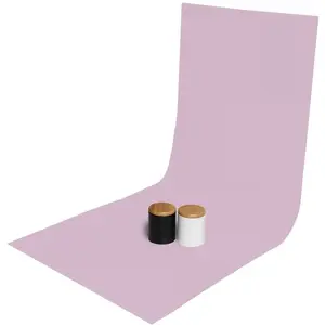 Fons PVC 60×130 cm GlareOne — gaiši rozā