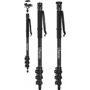 Ulanzi monopod 130 cm with camera/DSLR/phone head — model T069