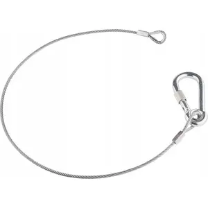 Steel Safety Cable Avenger 3.5 mm x 70 cm, model C155-01 by Avenger