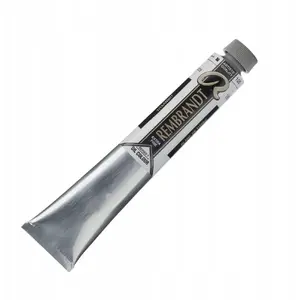 Rembrandt eļļas krāsa tūbiņā Titanium White (saulrietu/saflora eļļa) 105 — titāna balts uz saflora eļļas