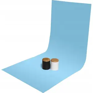 Фон PVC GlareOne 60×130 см синий - фотофон