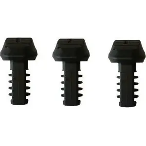 Tripod Feet Set Manfrotto BeFree Advanced replacement 3 pcs 12 mm D-style