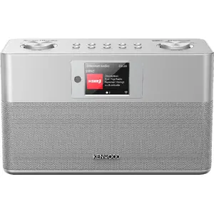 Internet radio Kenwood CR-ST100S-S — DAB+/FM, Digital tuner, Wi‑Fi, Bluetooth, 20W, 2.3" TFT, 7.62 cm full-range speaker