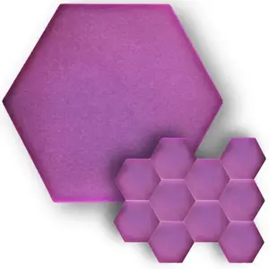 Acoustic Panel Set Bitmat DNA AM3 PR, 10 pieces, purple