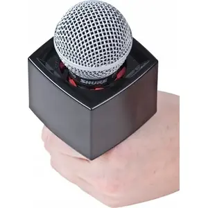 Mikrofona karogs Rycote Single Square Black priekš rokas mikrofoniem – Rycote RYC107301